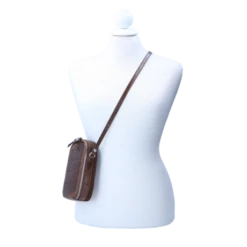 LouLou Essentiels Vintage Croco Mobilebag Cacao 13 LouLou Essentiels Vintage Croco Mobilebag Cacao -Tas Promotie Winkel 01mobilebag4s.029 029 7