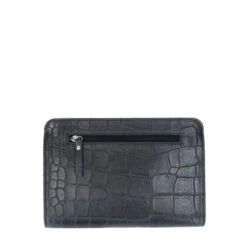LouLou Essentiels Vintage Croco Silver Crossbody Black -Tas Promotie Winkel 03crossbodyxs004s 001 8720143393310 loulou essentiels 3