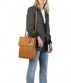 Burkely Just Jolie Backpack Crossover Cognac -Tas Promotie Winkel 1000300.84 24 2 600