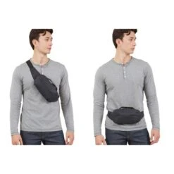 Thule Aion Crossbody Heuptas Black -Tas Promotie Winkel 1028773