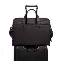 Tumi Alpha Compact Large Laptop Brief 17" Black -Tas Promotie Winkel 117302 1041 06 2