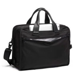 Tumi Alpha Expandable Organizer Laptop 15" Brief Black -Tas Promotie Winkel 117305 1041 05
