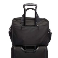 Tumi Alpha Expandable Organizer Laptop 15" Brief Black -Tas Promotie Winkel 117305 1041 06