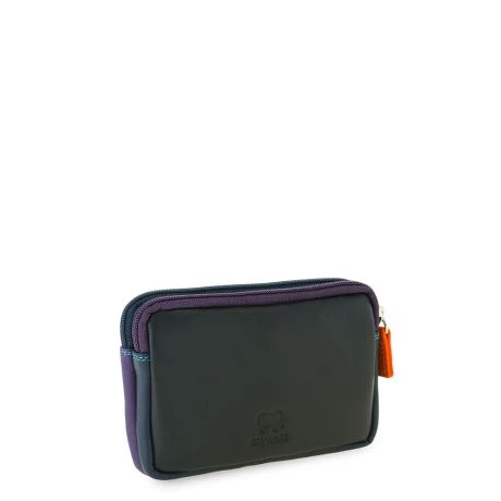 Mywalit Small Leather Double Zip Purse Portemonnee Black/ Pace 2 Mywalit Small Leather Double Zip Purse Portemonnee Black/ Pace - Afbeelding 2