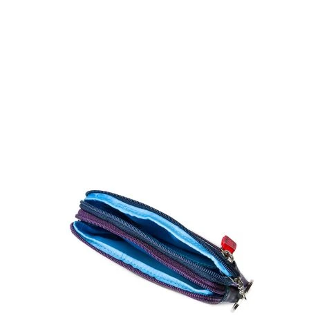 Mywalit Small Leather Double Zip Purse Portemonnee Black/ Pace 3 Mywalit Small Leather Double Zip Purse Portemonnee Black/ Pace - Afbeelding 3