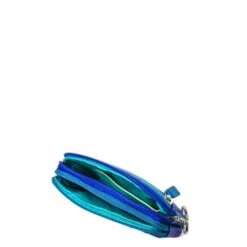 Mywalit Small Leather Double Zip Purse Portemonnee Seascape 5 Mywalit Small Leather Double Zip Purse Portemonnee Seascape -Tas Promotie Winkel 1265 92 3