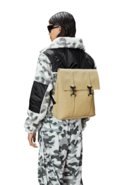 Rains MSN Bag Mini Backpack Sand 5 Rains MSN Bag Mini Backpack Sand -Tas Promotie Winkel 13310 sand women 1