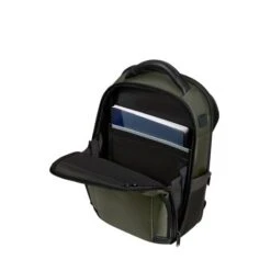 Samsonite Pro-DLX 6 Laptop Backpack 14.1" Green -Tas Promotie Winkel 147139 1388 pro dlx 6 backpack 14.1 interior