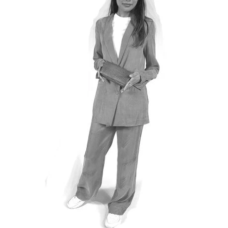 LouLou Essentiels SLB2F Classy Croc RFID Wallet Black 5 LouLou Essentiels SLB2F Classy Croc RFID Wallet Black - Afbeelding 5