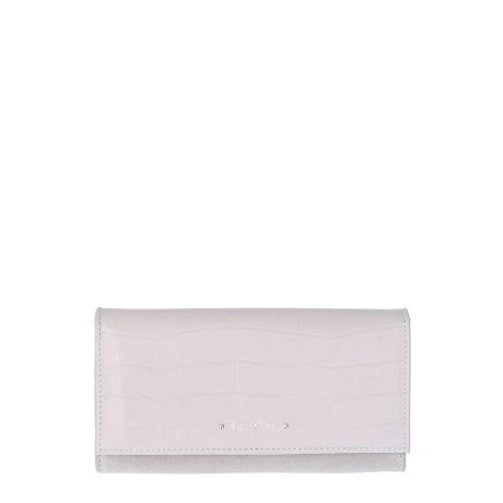 LouLou Essentiels SLB2F Classy Croc RFID Wallet Beige 1 LouLou Essentiels SLB2F Classy Croc RFID Wallet Beige