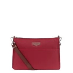 Hexagona Pop Clutch Rouge