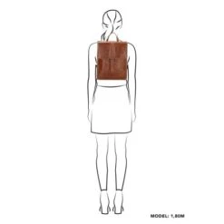 Micmacbags Porto Rugzak 10" Bruin -Tas Promotie Winkel 18058 006 bruin mmb 2d 0003m