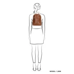 Micmacbags Porto Rugzak Bruin 9 Micmacbags Porto Rugzak Bruin -Tas Promotie Winkel 18067 006 bruin mmb 2d 0003m