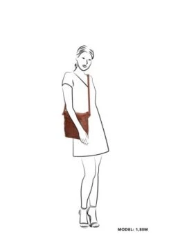 Hide & Stitches Paint Rock Schoudertas 18185 Cognac 9 Hide & Stitches Paint Rock Schoudertas 18185 Cognac -Tas Promotie Winkel 18185137 3