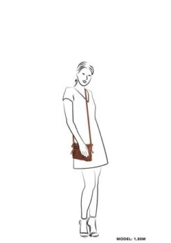 Hide & Stitches Paint Rock Crossover Schoudertas Cognac -Tas Promotie Winkel 18195137 3 2