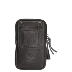 Hide & Stitches Paint Rock Telefoontasje 18632 Zwart -Tas Promotie Winkel 18632001 7