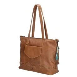 Micmacbags Friendship Shopper Schoudertas Bruin -Tas Promotie Winkel 18661 bruin 4