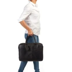 Burkely Vintage Taylor Worker 15.6" Black -Tas Promotie Winkel 2.4