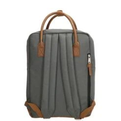 Enrico Benetti Santiago Rugtas Handle 15" Grijs -Tas Promotie Winkel 200400506 46161 012grey eb 30x14 5x40 3 1