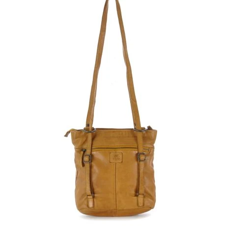 Bear Design Cow Lavato Sandy Schouder / Rugtas Geel 2 Bear Design Cow Lavato Sandy Schouder / Rugtas Geel - Afbeelding 2