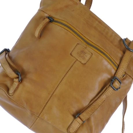 Bear Design Cow Lavato Sandy Schouder / Rugtas Geel 5 Bear Design Cow Lavato Sandy Schouder / Rugtas Geel - Afbeelding 5