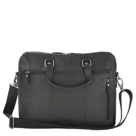 Leonhard Heyden Dakota Aktetas Black 3 Leonhard Heyden Dakota Aktetas Black - Afbeelding 3