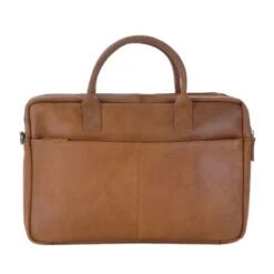 DSTRCT Special Laptopbag 2-vaks 17" Cognac -Tas Promotie Winkel 20210824 capture0005
