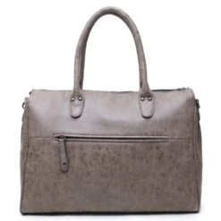Wimona Fabiana One Schoudertas Taupe -Tas Promotie Winkel 2021 kleur taupe achterkant