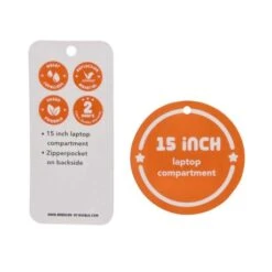 Beagles Originals Rolltop Rugtas Waterproof 15.6" Olijf Groen -Tas Promotie Winkel 20279029 9