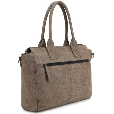 Wimona Catarina Schoudertas Taupe 2 Wimona Catarina Schoudertas Taupe - Afbeelding 2