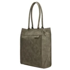Zebra Natural Bag Merel Kartel Shopper Olijfgroen -Tas Promotie Winkel 20540029 6