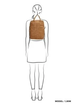 Zebra Trends Naturel 13,3" Rugzak Merel Camel -Tas Promotie Winkel 20543010 3