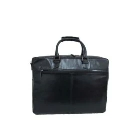 Claudio Ferrici Pelle Vecchia Workbag 15" Navy -Tas Promotie Winkel 22083 706 02