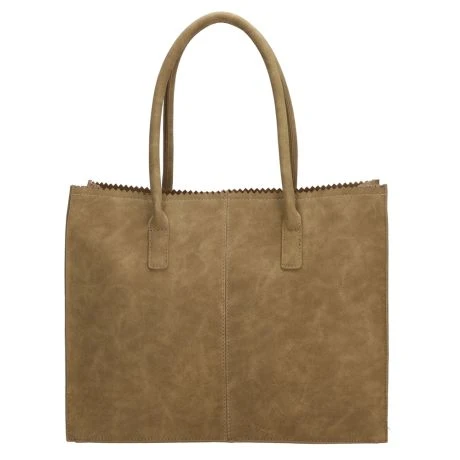 Zebra Natural Bag Kartel Lisa Olijfgroen 5 Zebra Natural Bag Kartel Lisa Olijfgroen - Afbeelding 5