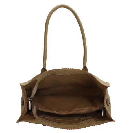 Zebra Natural Bag Kartel Lisa Olijfgroen 6 Zebra Natural Bag Kartel Lisa Olijfgroen - Afbeelding 6