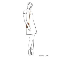 Zebra Natural Bag Noé Telefoontasje Vintage Camel -Tas Promotie Winkel 231010010 3