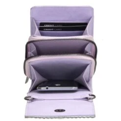 Zebra Natural Bag Noé Telefoontasje Lila Paars -Tas Promotie Winkel 231010014 4