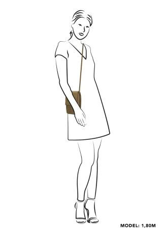 Zebra Natural Bag Noé Telefoontasje Olijfgroen 2 Zebra Natural Bag Noé Telefoontasje Olijfgroen - Afbeelding 2