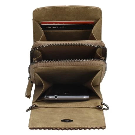 Zebra Natural Bag Noé Telefoontasje Olijfgroen 5 Zebra Natural Bag Noé Telefoontasje Olijfgroen - Afbeelding 5