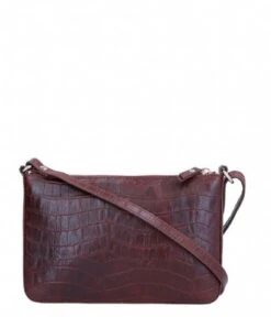 LouLou Essentiels Classy Croc 25 Crossbody Cacao -Tas Promotie Winkel 25crossbody149lg 029 029 3 600