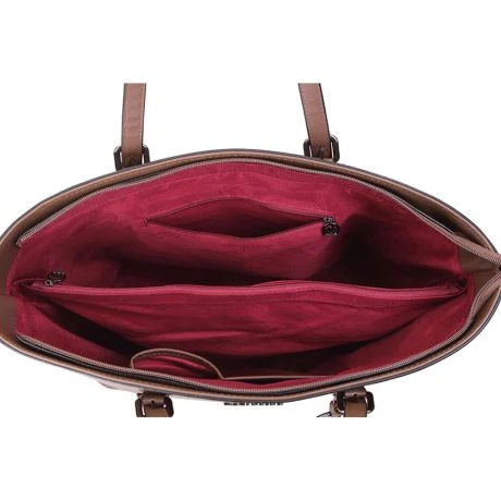 Wimona Kyara-One Schoudertas Taupe 5 Wimona Kyara-One Schoudertas Taupe - Afbeelding 5