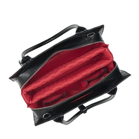 Socha Businessbag Croco 14-15.6" Crocodile Jet Black 3 Socha Businessbag Croco 14-15.6" Crocodile Jet Black - Afbeelding 3