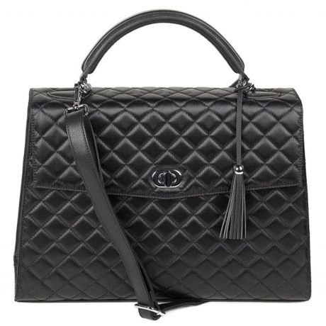 Socha Businessbag Audrey Diamond 13.3" Black 2 Socha Businessbag Audrey Diamond 13.3" Black - Afbeelding 2