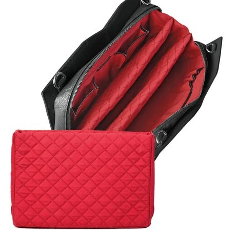 Socha Diamond Leather Shoulder Businessbag 12-14" Black 5 Socha Diamond Leather Shoulder Businessbag 12-14" Black - Afbeelding 5