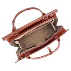 Socha Businessbag Silver Tip 15.6" Brown -Tas Promotie Winkel 4029276049403 14