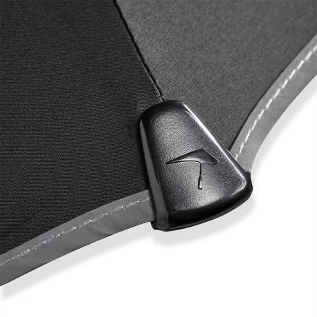 Senz Original Large Stick Paraplu Black Reflective 3 Senz Original Large Stick Paraplu Black Reflective - Afbeelding 3