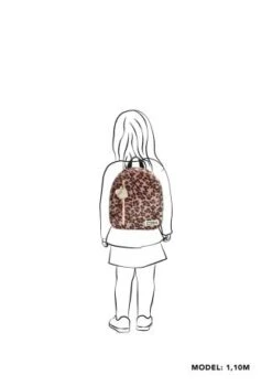 Zebra Kinder Rugzak S Soft Leopard Pink -Tas Promotie Winkel 409908908 3