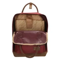 Enrico Benetti Santiago Rugtas 15" Handle Bordeaux Rood -Tas Promotie Winkel 46161007 8