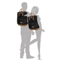 Enrico Benetti Santiago Rugtas Handle 17" Zwart -Tas Promotie Winkel 46180001 3