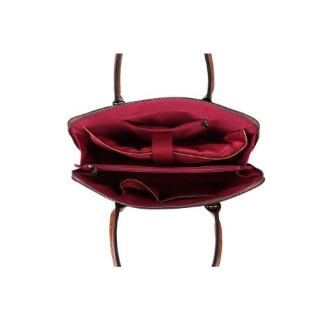 Wimona Luisa Schoudertas Croco Cognac 5 Wimona Luisa Schoudertas Croco Cognac - Afbeelding 5